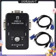 USB 2.0 KVM Switch KVM Manual Switch Switcher