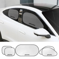 5PCS/Set Car Sunshade Cover Auto Accessories For Kia Picanto Morning GT-Line X-Line 2017 2016 2015 2