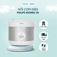 Nồi cơm điện nắp gài Philips 1.8 lít HD3008/30 - Công suất 780W - Chính Hãng