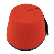 Original Pakistani Peci Quzzy Turkish Hat Kopiah Songkok Hat Aladin Turkish Cap Red Fez Hat