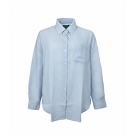 Hybrid T-shirt Women ไฮบริดเสื้อยืดผู้หญิงแขนสั้น ทรงครอป สีน้ำตาล (ฺBrown) WTS-1079BR เสื้อสตรีท เส