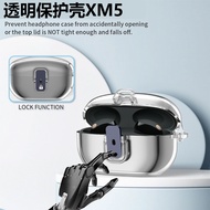 【Stock Ready】Case for Sony WF-1000XM5 TPU Transparent Soft Protective Earphone Cover with Stand