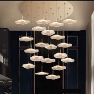 Lampu gantung Hias minimalis Modern Elegant Bunga Acrylic 