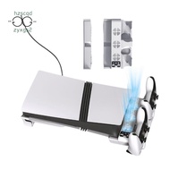For  Pro/PS 5 Slim Game Horizontal Stand Game Charger Stand forPS5 withDual Controller Charge Game A