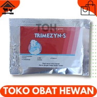 Trimezyn S 10 Grams - Korisa Coli Cholesterol Pulorum Cold CRD Poultry Chicken Bird Medicine