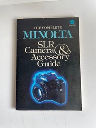 80s Minolta SLR Camera & Accessory Guide / incl X700