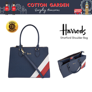 พร้อมส่ง Harrods Stratford Shoulder Bag กระเป๋าสะพายพาดไหล่ มีสายยาวถอดเปลี่ยนได้ แฮรอดส์ ของแท้