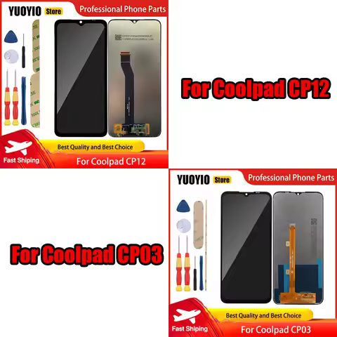 For Coolpad CP03 CP12 LCD Display Touch Screen Digitizer Assembly Replacement Free Disassembly Tools