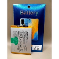 [Ready Stock]Techcare Bateri Vivo Y11/Y12/Y15/Bateri B-G7/5000 mAh