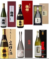 🐧 梅錦  純米大吟醸  白鶴錦 720ml / 梅錦  純米大吟醸    720ml / 梅錦  純米大吟醸  媛の愛  天味 750ml / 梅錦  大吟醸  究極の酒　(720ml / 1.8L