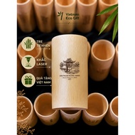 Must Visit Hanoi - One Pillar Pagoda - Handmade Bamboo Cups Hanoi Souvenirs