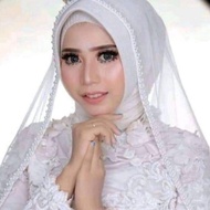 BRIDAL LAYER VAILE MUSLIM BRIDAL hijab/Slayer wedding ceremony slayer pearl veil / bridal slayer ele