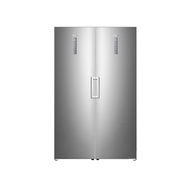 【Haier 海爾】直立無霜雙拼冷凍冷藏櫃(雙拼含接合器) HUF-330-DOUBLE - 含基本安裝+舊機回收