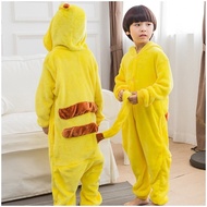🎉Cosplay🎉 Pokemon Cosplay Charmander Kids Onesies Gengar Kigurumi Full Body Sleepwear Bulbasaur Who
