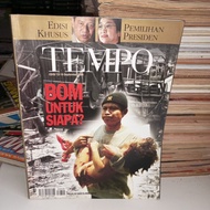 MAJALAH TEMPO EDISI KHUSUS PEMILIHAN PRESIDEN EDISI 13-19 SEPT 2004