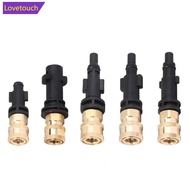 LOVETOUCH Pressure Washer Male Adapter G1/4" Quick Release Connector Nozzle Car Cleaning Tools T6W1