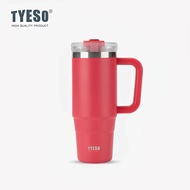 TYESO Aura Tumbler Penahan Suhu dengan Penutup Jerami Anti-Tumpah (900ml/1200ml) TS-8866/TS-8868