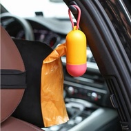 Universal Car Trash Bin Rubbish Bin Portable Dustbin Can Garbage Flip Bin Hanging Bin Bag Myvi Bezza