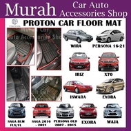 Murah 5D Carpet Floor Mat Carpet Proton Saga Persona IRIZ Wira Waja Exora X70 BLM FLX Iswara