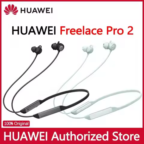 Original Huawei FreeLace Pro 2 Earphones Intelligent Active Noise Cancellation 2.0 Headphones Blueto