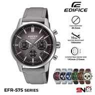 Casio Edifice Men Watch EFR-575CL EFR-575D EFR-575L EFR-575C Convex Glass Design Date Display Men Wa