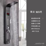 ‍🚢201.304Stainless Steel Digital Display Material Shower Screen Shower Set Multifunctional Shower Head