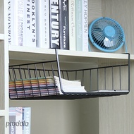 Wire Household Storage Under Organizer Basket Shelf Rack for Desk Table Cupboard