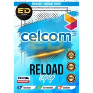 ⭐️SUPER FAST⭐️‼️FREE SHIPPING‼️🔥HOT🔥MURAH‼️CELCOM RELOAD TOPUP PREPAID‼️PIN CODE OR INSTANT TOPUP‼️