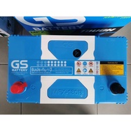 แบตเตอรี่รถยนต์ GS MFX-180R (85D31R)MFX-180L (95D31L) แบตเตอรี่กึ่งแห้ง พร้อมใช้ ขั้ว R และขั้ว L