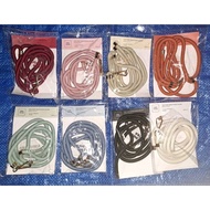 Japan 3coins Mobile Phone Strap Adjustable Type With Hook Piece Style Lanyard Metal Buckle Crossbody