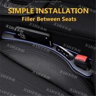 2X Car Seat Gap Filler Between Seats Decoration Interior Accessories For BMW 3 Series F30 F31 F34 M3