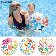 Ball Toy Floating Elastic Inflatable Kids Beach Ball Toy for Children