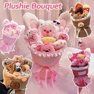 Cartoon Plushie Bouquet Cute Capybara Lotso Loopy Doll Bouquet Girl Bestie Birthday Valentine Gifts