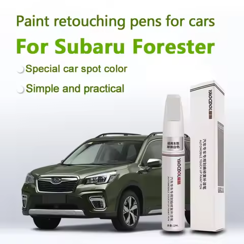Car Paint Scratch Repair Pen for Subaru Forester Pearl White Varnish Pen Finish Restoration Set Ice 