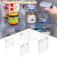Transparent Assemble Fridge Shelf Divider Space Saving Rack Refrigerator Storage