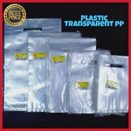 PLASTIC BAG TRANSPARENT / PLASTIK JERNIH / PLASTIK TRANSPARENT