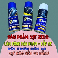 ZEUS spray bottle for polishing rough rubber systems - tires - chain conditioner - chain cleaning sp