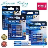 Deli Long Lasting Alkaline Battery 1.5 V (AA-LR6 / AAA-LR03)
