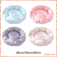 [IhoceMY] Soft Pet Nesting Bed Sleeping Pad Sofa Cushion Non Slip Flower Shape Washable Poodle Comfo