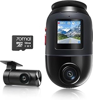 70mai Dash Cam 4K Omni, Front Rear 4K+1080P HDR Dash Cams for Cars with STARVIS 2 IMX678, Night Visi
