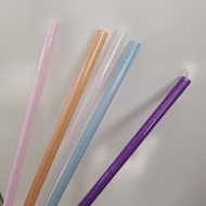 Glitter Reusable Straw diameter 8mm length 30cm - Reusable Straw BPA free sparkle For tumbler / Stra