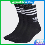 adidas | Adidas Socks Lqm Il5022 Mid-Cut Crew Socks 3-Pack