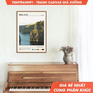 Wall paintings, Oil Paint, Irish Wall Art, Irish Poster, Irish Photo, Irish Wall Decor, UK Poster.