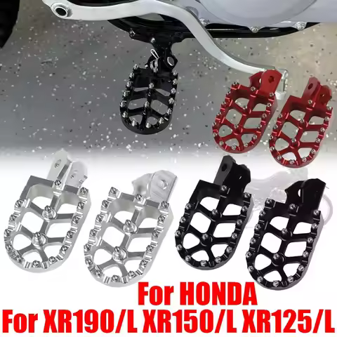 For HONDA XR190 XR190L XR 190 190L XR150 XR150L XR 150 150L 125 XR125 XR125L Accessories Footrest Fo