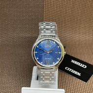 Citizen EM0500-73L Eco-Drive Blue Dial Analog Stainless Steel Ladies Dress Watch