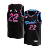 [ORIGINAL] Jimmy Butler Miami Heat Jersey #22 BLACK VICE - Swingman Basketball Shirt T-Shirt Tshirt 