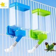 POLOSPORT Bird Cage Water Dispenser, Cage Mounting Water Supply System Automatic Parrot Drinking Bot