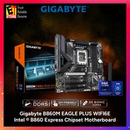 Gigabyte B860M EAGLE PLUS WIFI6E Motherboard (Intel B860 Express Chipset/ LGA1851 socket/Wi-Fi 6E/2.