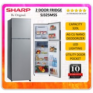 Sharp Smile Refrigerator (320L) SJ325MSS Peti Sejuk 冰厨