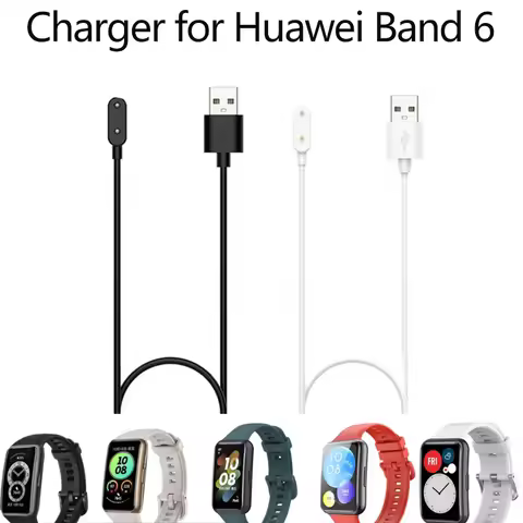 1m USB Charging Cable For Huawei Band 10/9/8/7/6 Charger Cable For Huawei Watch Fit 3/Fit 2/Fit/Hono